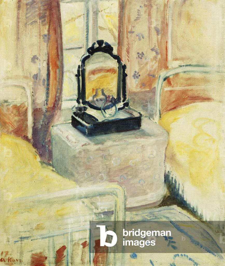 The Bedroom, 1917 (oil on canvas)