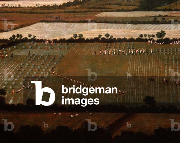 Country Round Dixton Manor, c.1725 (oil on canvas) (detail of 18102)