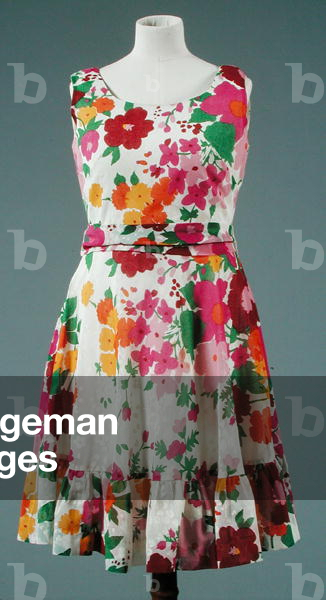 Woman's dress, made for Berkertex, 1965-69 (cotton and terylene)