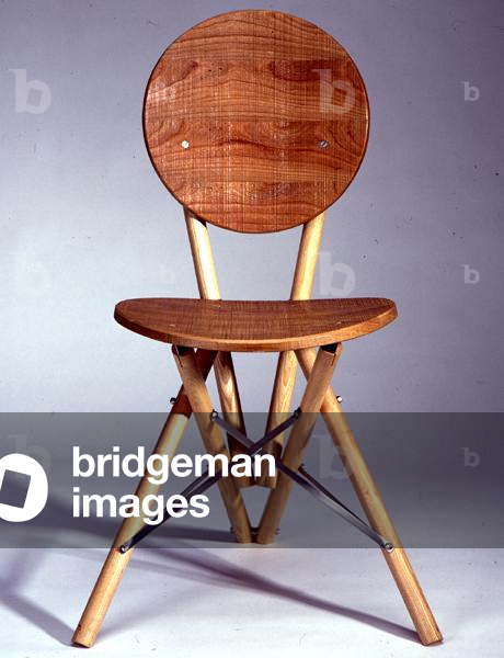 Triangles Chair, 1992 (wood)