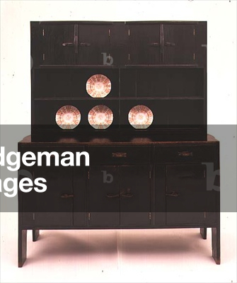 Dresser designed by Ernest Gimson (1864-1919), c.1902-5 (stained oak)