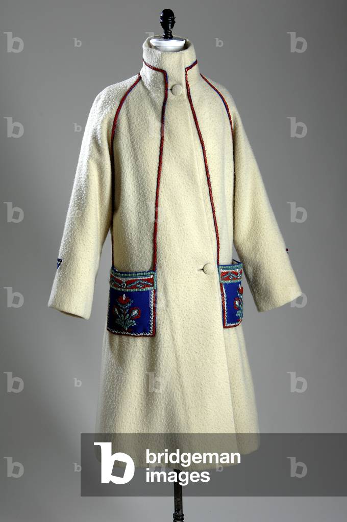 Coat, 1923 (front oblique view), Wool, leather, Paul Poiret, France