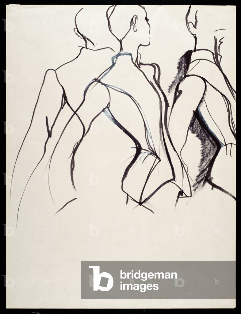 Fitted jacket with standing collar