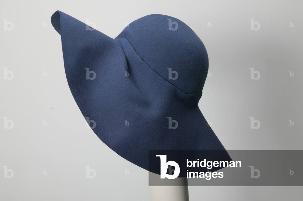 Hat, c.1928 (side view), Wool felt, Charles James, Chicago
