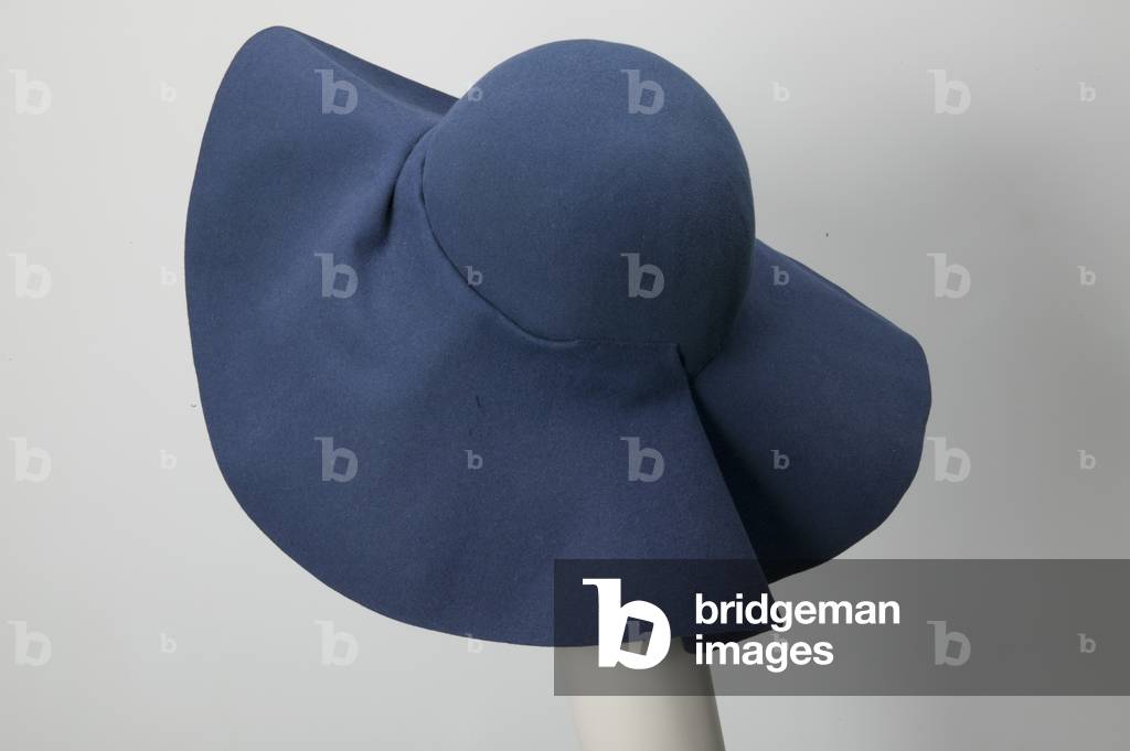 Hat, c.1928 (back oblique view), Wool felt, Charles James, Chicago