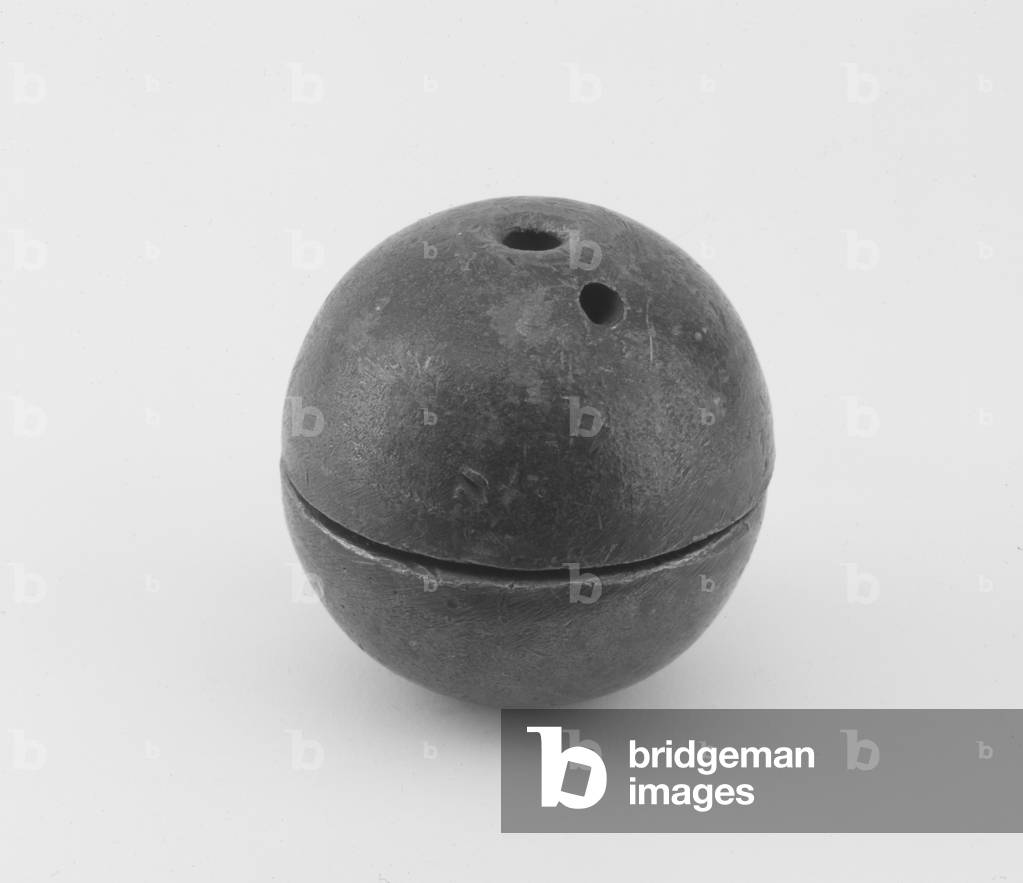 Bomb casing, from the Haymarket Riot, 1886 (lead)