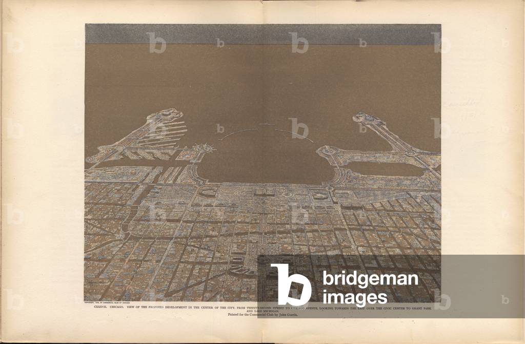 Plate CXXXVII from Plan of Chicago, 1909