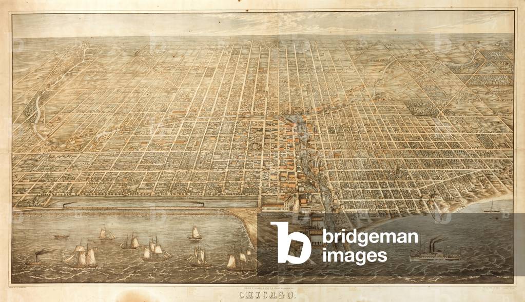 Chicago (colour litho)