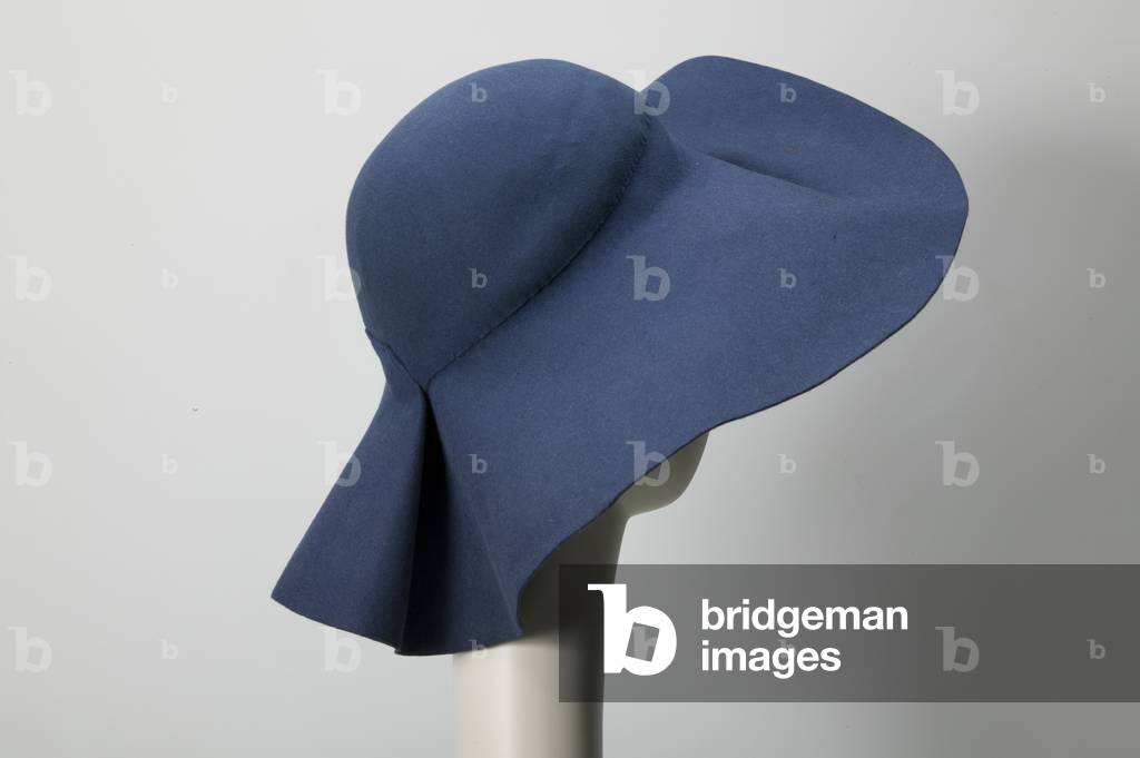 Hat, c.1928 (side view), Wool felt, Charles James, Chicago