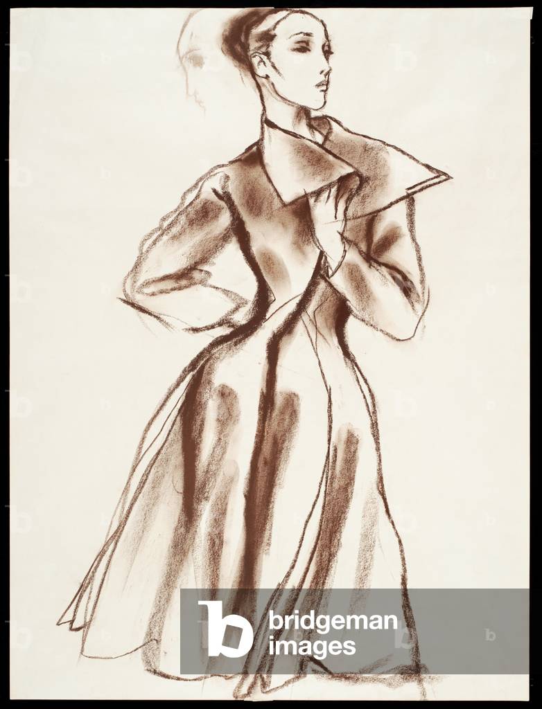 Knee length coat