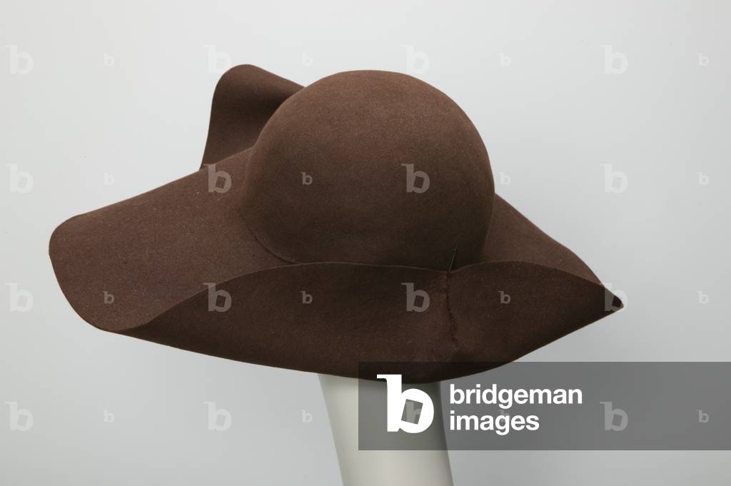 Hat, c.1928 (back oblique view), Wool felt, Charles James, Chicago