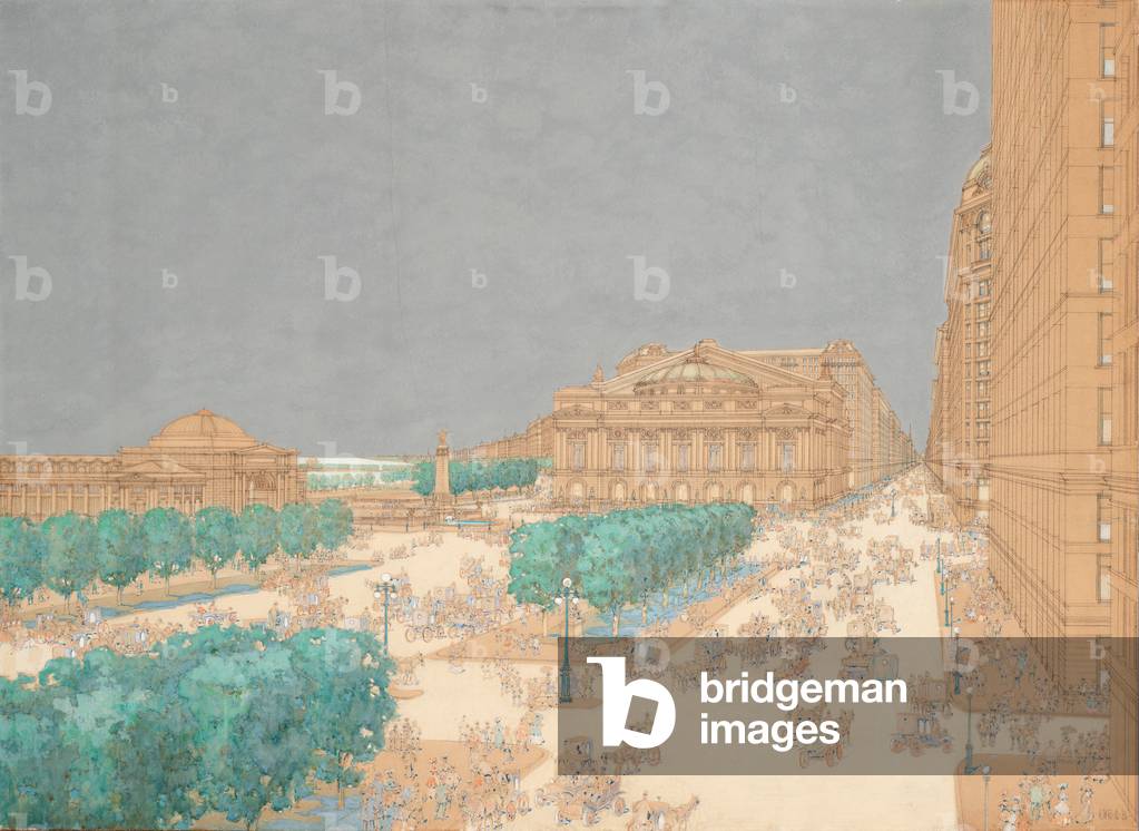 Michigan Avenue looking Toward the South