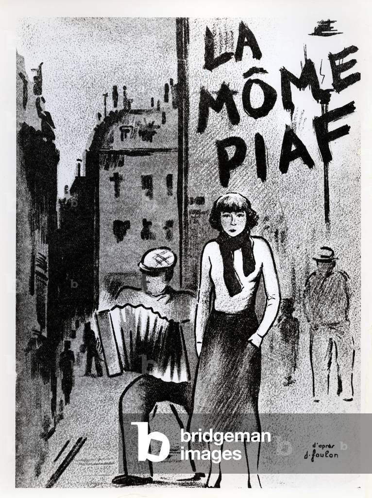 'La Mome Piaf', c.1950 (litho)