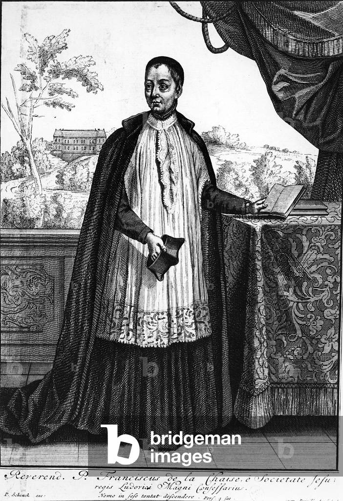 Francois d'Aix de La Chaise (engraving)