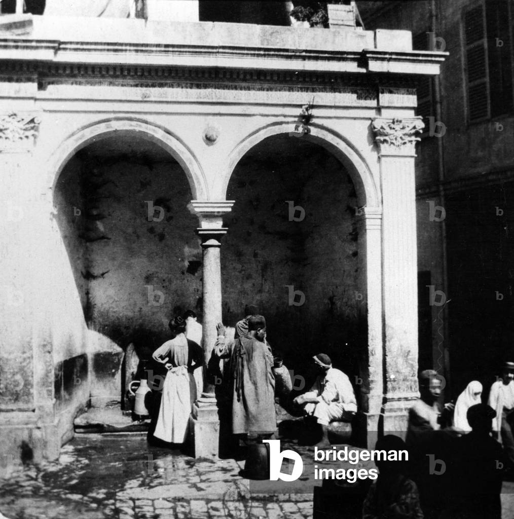 Casbah in Algiers, c.1910 (b/w photo)
