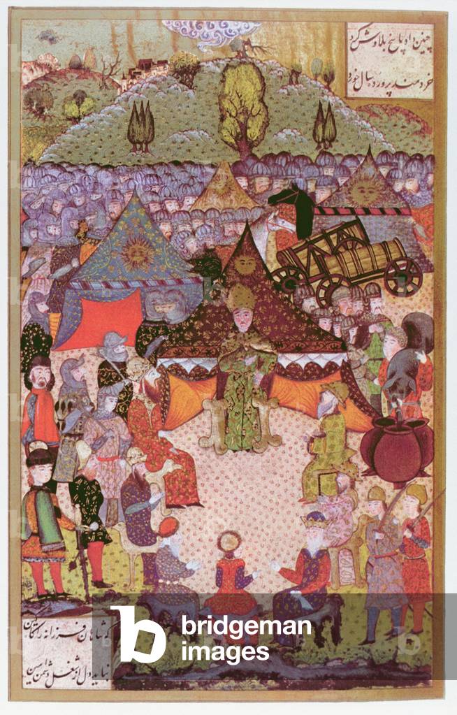 "Der König von Ungarn", 1558 von Ali Amir Beg