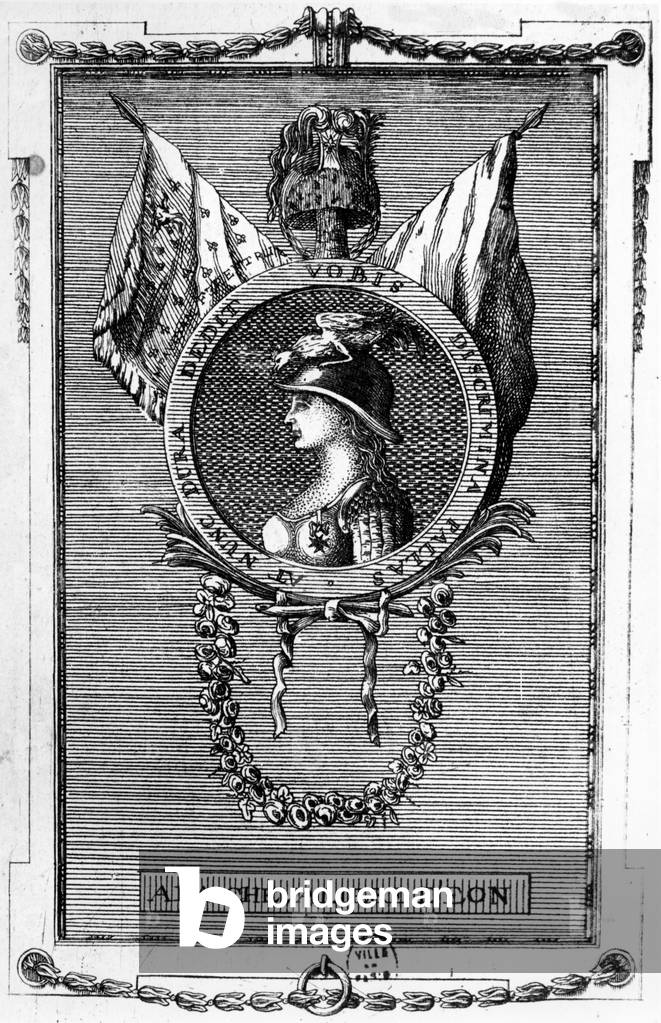 A la Chevaliere d'Eon (engraving)