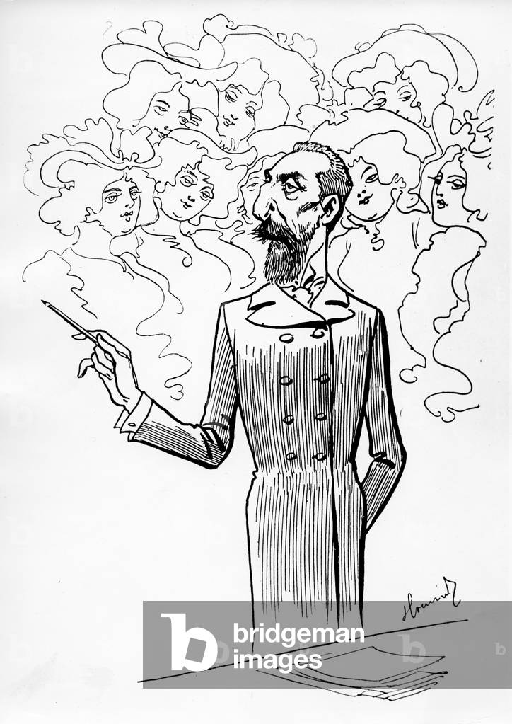 Caricature of Count Albert Apponyi, 1904 (litho)