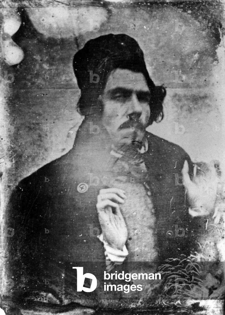 Portrait of Eugène Delacroix, 1842 (daguerreotype)