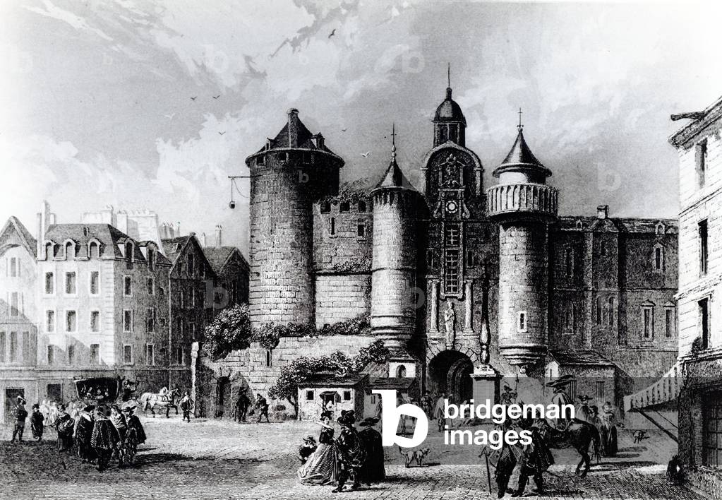 The Petit Chatelet in the seventeenth century (engraving)