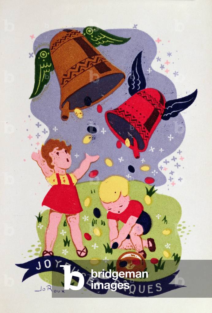 'Joyeuses Paques',c.1950 (colour litho)
