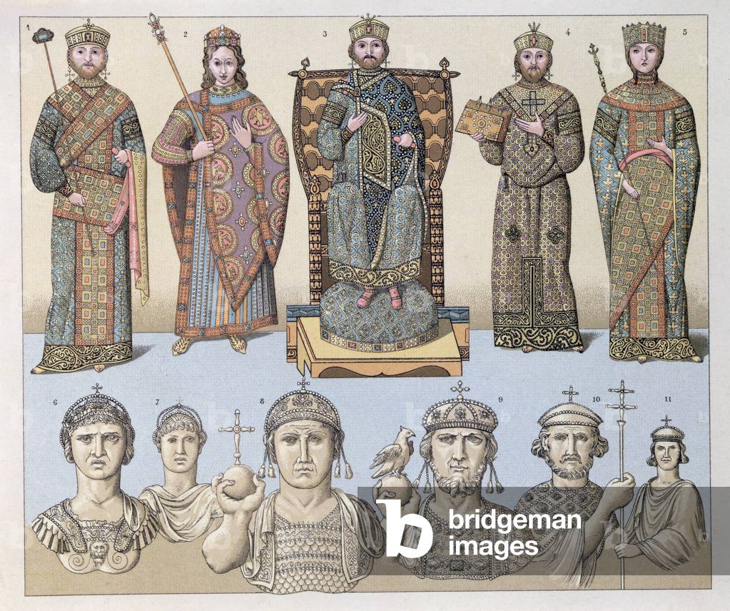Greeks of Constantinople (w/c on paper)