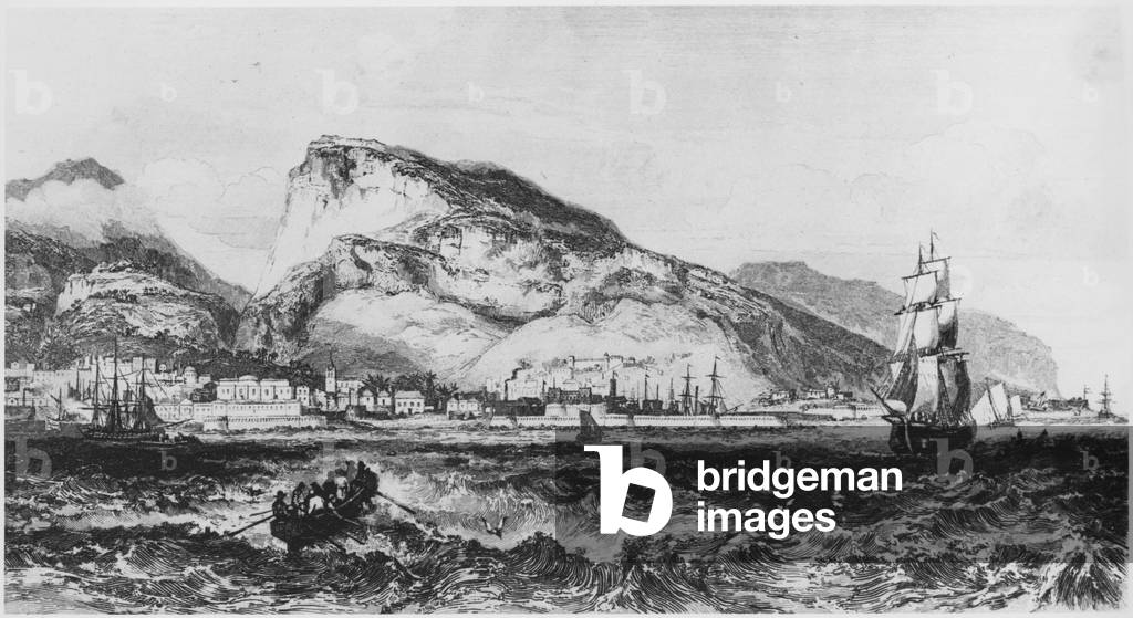View of Port Louis, Mauritius, illustration from 'Iles de l'Afrique' by Armand d'Avezac (1798-1875) Paris, published 1848 (engraving)