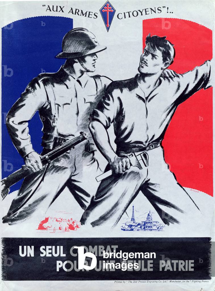 Image Of Un Seul Combat Pour Une Seule Patrie French Resistance 