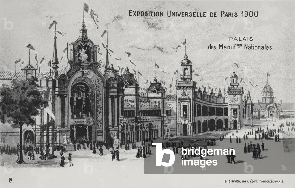 Postcard of the Exposition Universelle of 1900 (litho)