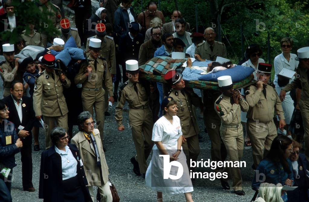 France-Pelerinage Militaire a Lourdes (photo)
