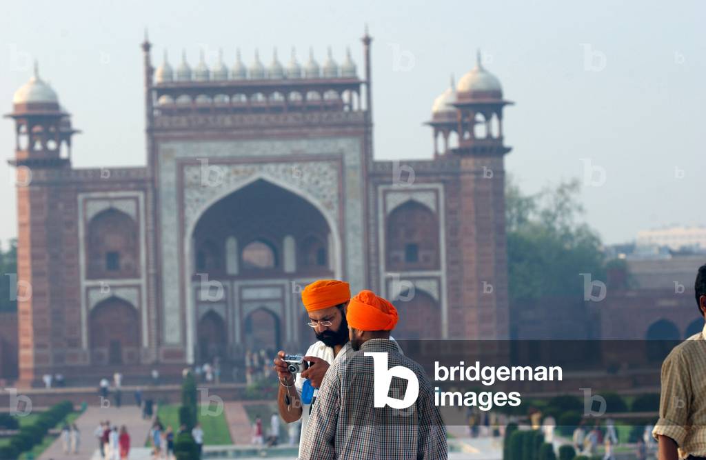 Inde-Agra-Taj Mahal (photo)
