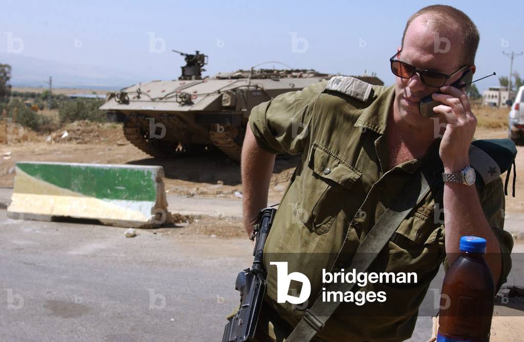 Israeli Armee Blue Line Ghajjar (photo)