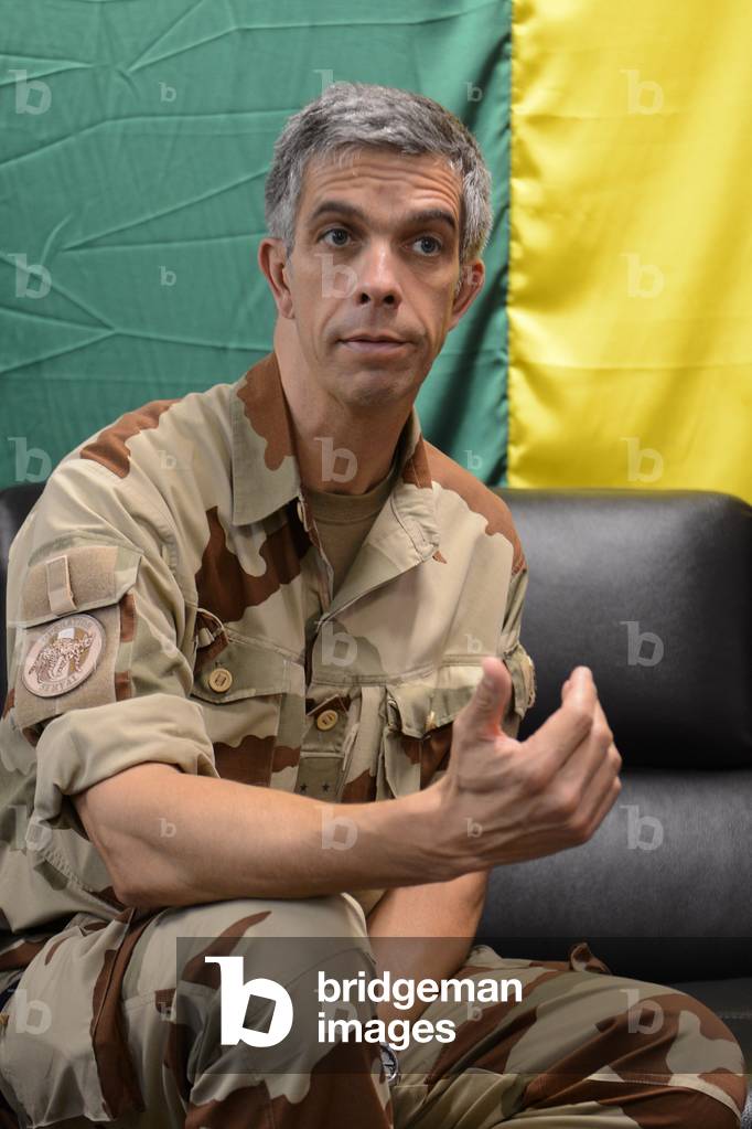 Mali. Bamako. 2013. General Gregoire de Saint-Quentin (photo)