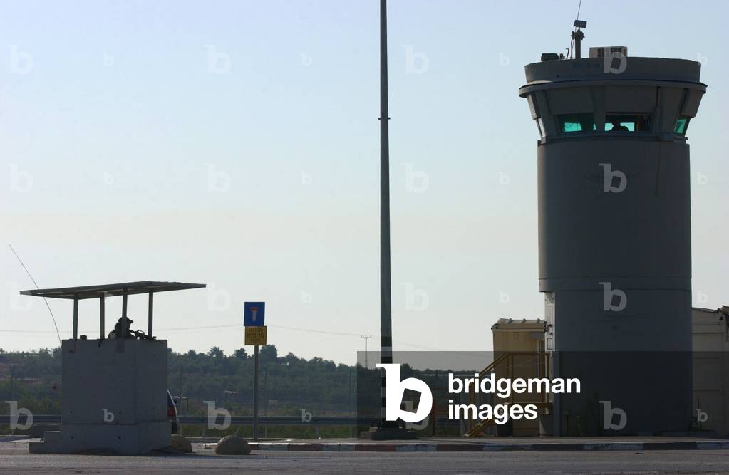 Israeli Armee Check-Point from Khal Kiya (photo)