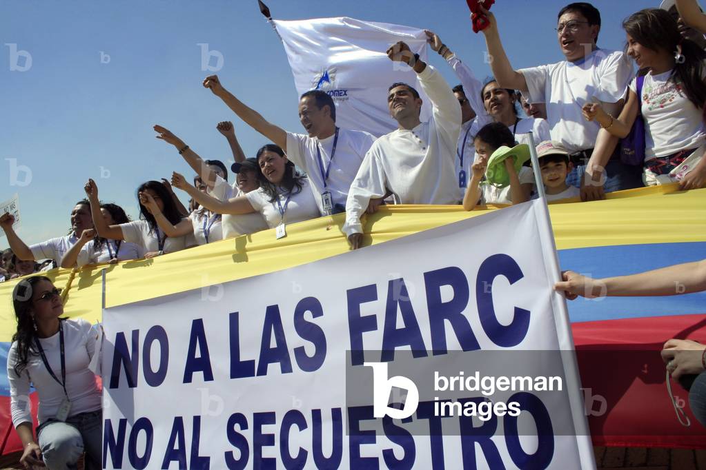 Colombia Anti Farc Demonstration (photo)