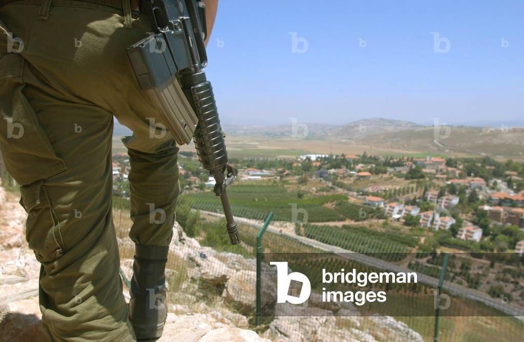 Israeli Armee Blue Line Metula (photo)