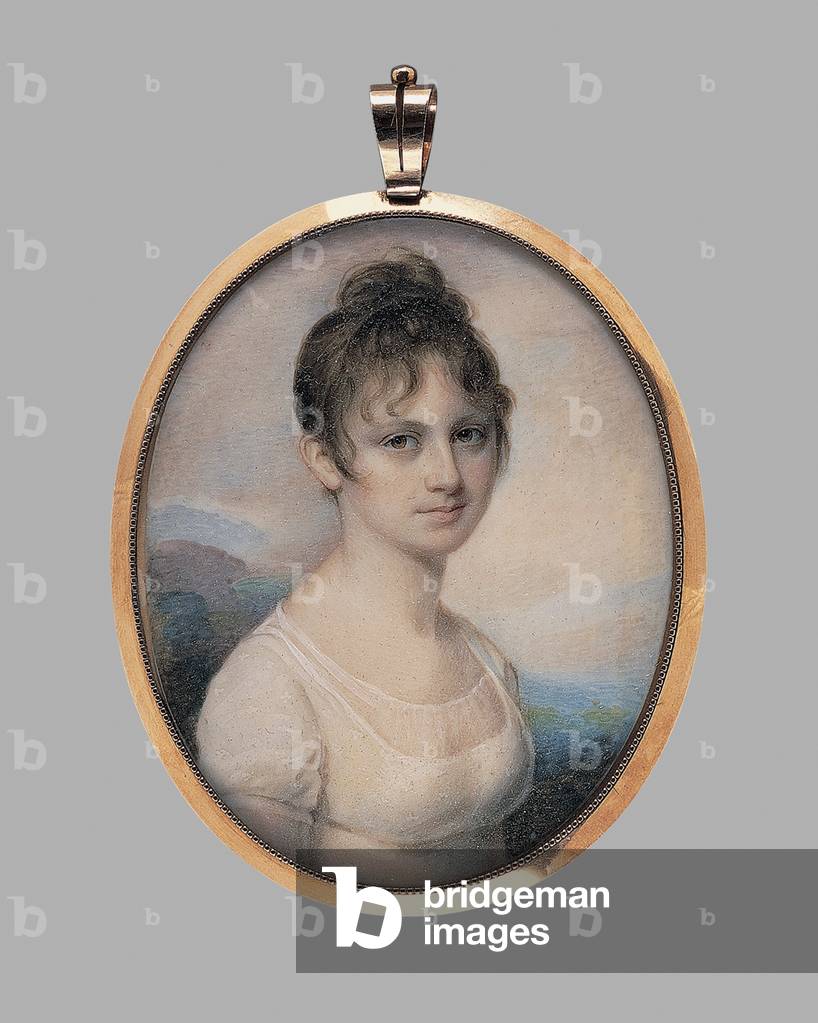 A Young Woman, c.1806 (w/c on ivory)