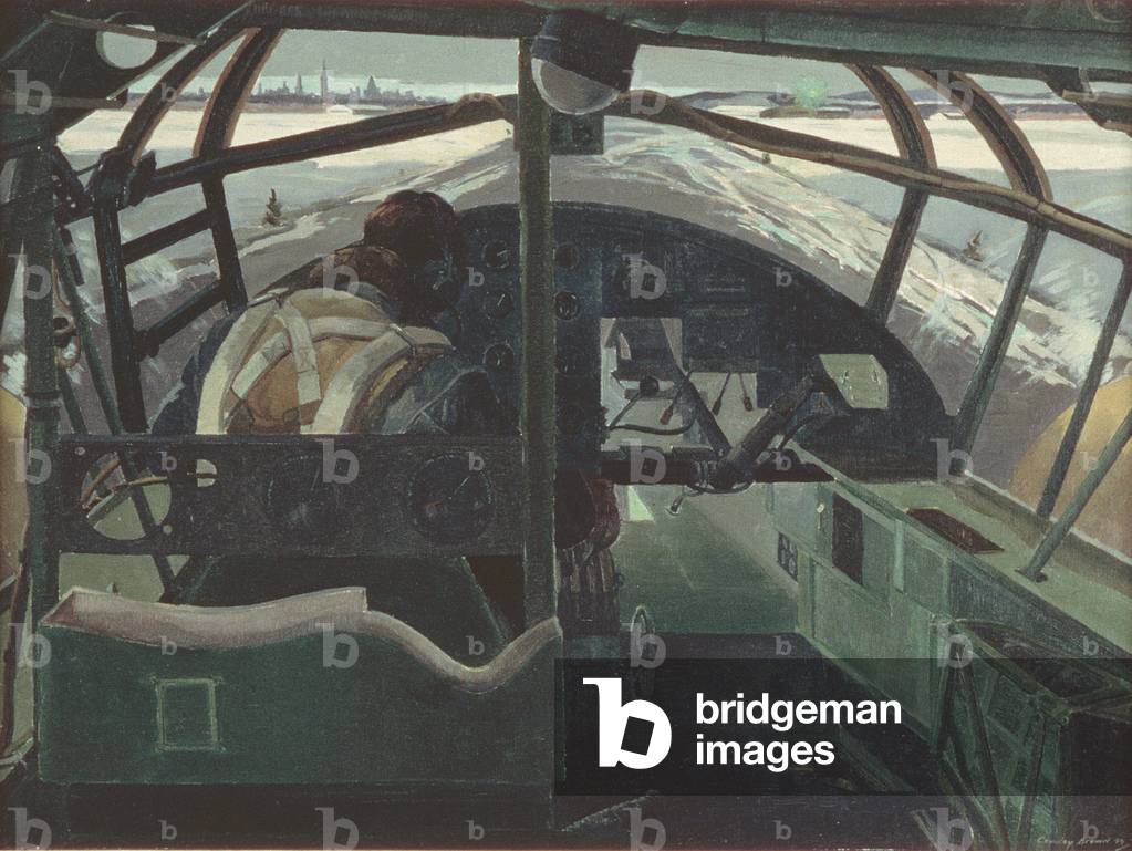 Ready for Take-Off, 1944 (oil on canvas)