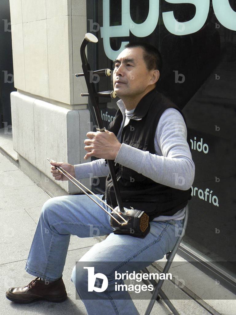 Erhu  Chinese folk instrument