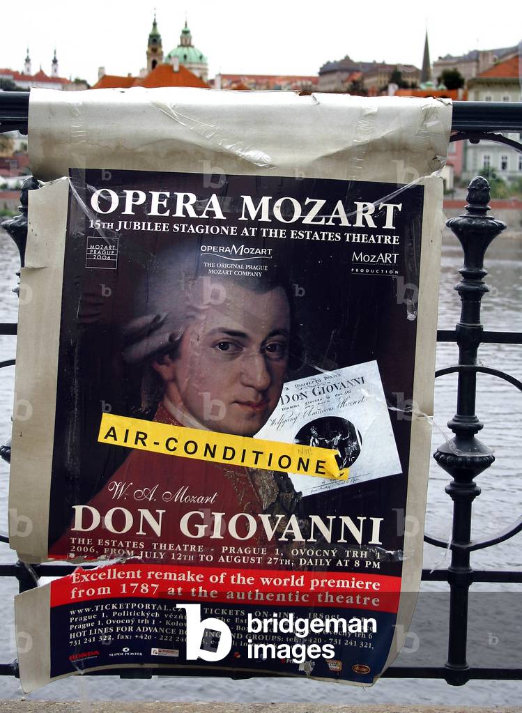 Don Giovanni Poster Prague Charles Bridge