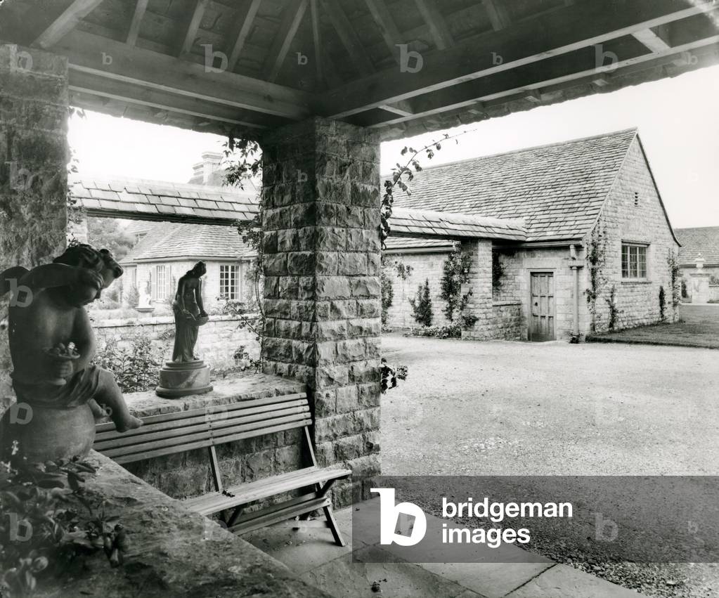 Image of A garden shelter at Mounton House, from 'The English Manor by