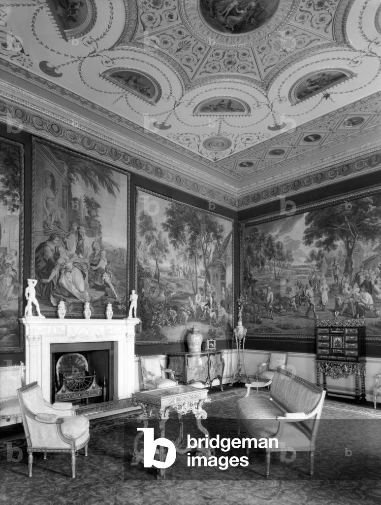 The Tapestry Drawing Room at Nostell Priory, Yorkshire, from 'The