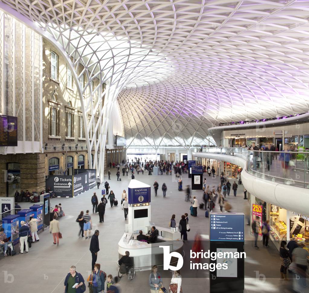 Kings Cross Station, designed by John Mc Asla & Partners, London, UK (photo)