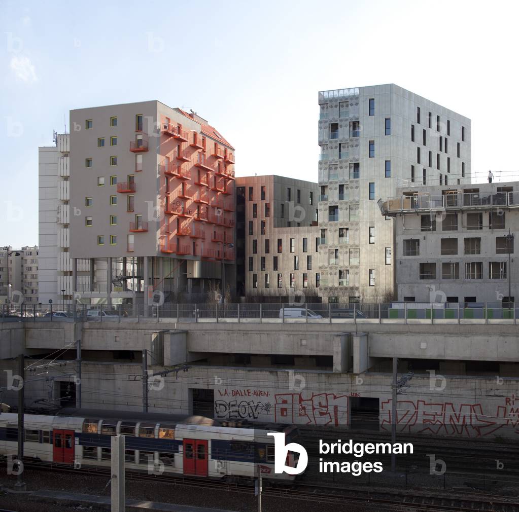Student Housing, by Stéphane Maupin, 13th Arrondissement, Paris, France (photo)