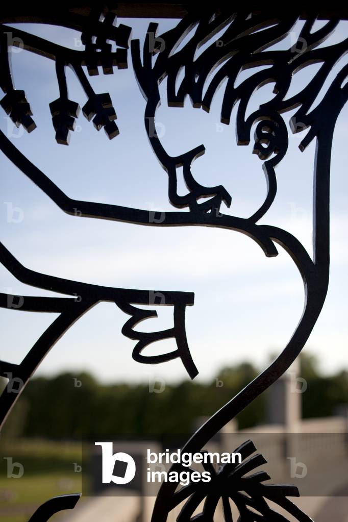 Entrance Gate to the Sculpture Park, children, detail (iron) (detail of 346460)