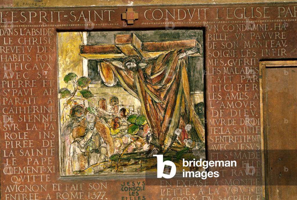 Christ on the Road to Calvary, 1934 (oil on canvas) (see detail 252655)