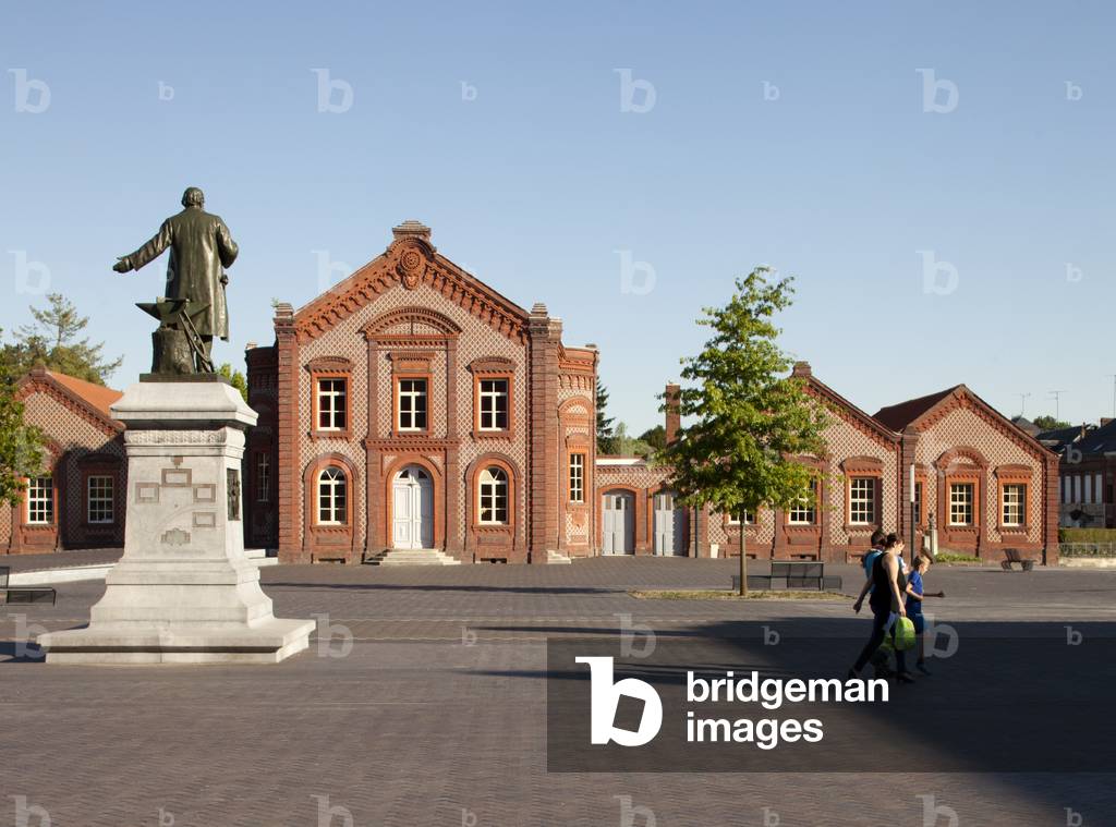 Familistère de Guise, the Cooperative of Guise,  Aisnes, Picardy, France (photo)