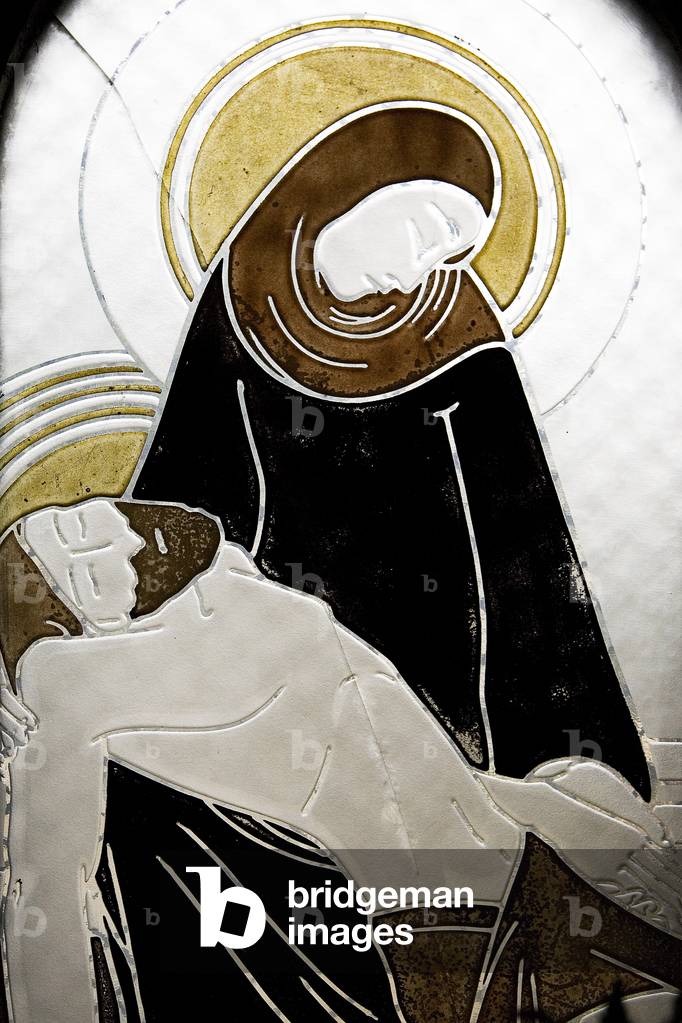 Pieta (stained glass)