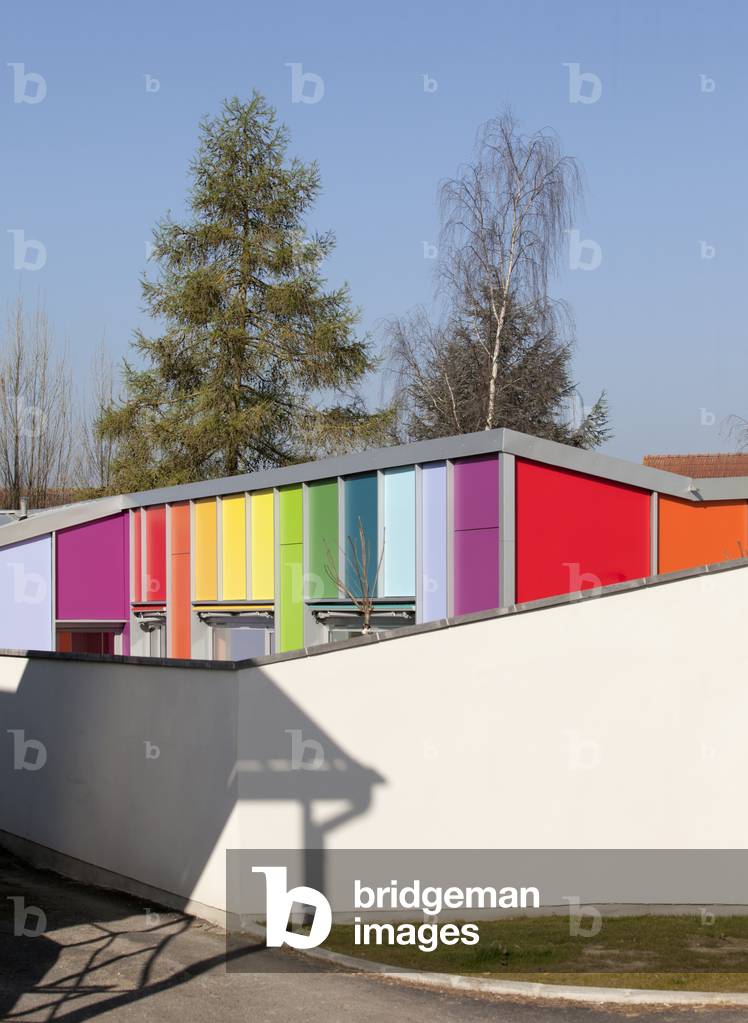 Crèche, MUZ architecture, 2014, Bucy-le-Long, Aisnes, France (photo)