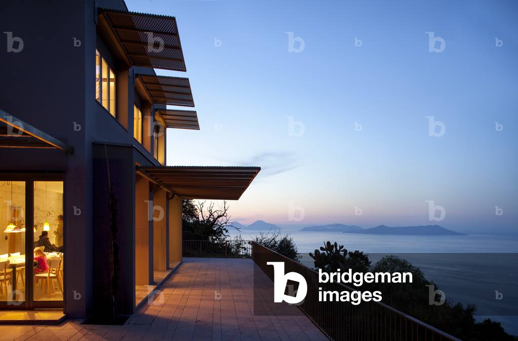 House designed by Eva Samuel, Sicily, Italy (photo)